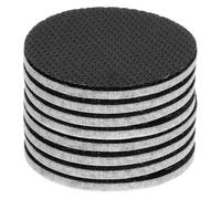 QUARKZMAN 8pcs Almohadillas para Muebles Fieltro Y EVA 2 3/8" Gris+Negro