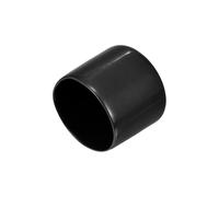 QUARKZMAN 8pcs Protectores de Rosca de Tornillo, 35mm Goma Tapas para Extremos Cubierta de Tapón Redondo de Vinilo para Proteger Roscas Tornillos Tubo Perno, Negro