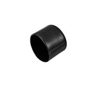 QUARKZMAN 8pcs Protectores de Rosca de Tornillo, 37mm Goma Tapas para Extremos Cubierta de Tapón Redondo de Vinilo para Proteger Roscas Tornillos Tubo Perno, Negro