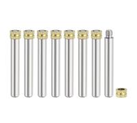 QUARKZMAN 8Pcs Separadores De Letreros, M5 X 6mm X 46mm Separadores De Pared Metálicos Para Hardware, Separadores Para Vidrio, Clavos Acrílicos Para Colgar Cuadros