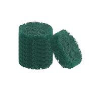 QUARKZMAN 8Pcs Spugna Abrasiva, 2 Pollici 240 Grani Disco Per Trapano Con Superficie A Maglie Per Pulizia Domestica Mobili E Auto, Verde