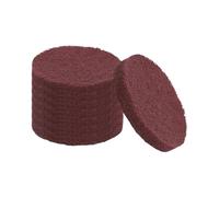 QUARKZMAN 8Pcs Spugna Abrasiva, 3 Pollici 400 Grana Disco Per Trapano Con Superficie A Maglie Per Pulizia Di Mobili E Auto,