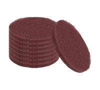 QUARKZMAN 8Pcs Spugna Abrasiva, 4 Pollici 600 Grani Disco Per Trapano Ad Anello E Maglia Per Pulizia Di Mobili E Automobili,