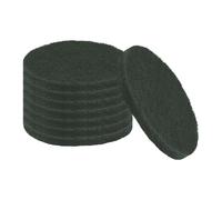 QUARKZMAN 8Pcs Spugna Abrasiva, 5 Pollici 1500 Grani Disco Per Trapano Con Anello E Maglia Per Pulizia Di Mobili Domestici E Automobili, Verde Grigio