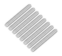 QUARKZMAN 8Pcs Varilla Roscada Completa M10 x 80mm Acero Inoxidable 304 Rosca a la Derecha Pernos de Barra para Ensamblaje de Muebles y Maquinaria