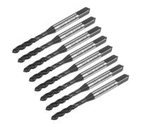QUARKZMAN 8uds Métrico Espiral Flauta Rosca Grifos M3 x 0.5 H2 Tornillo Roscado Grifo Nitruro Recubierto 6542 Alta Velocidad Acero Máquina Roscado Herramientas para Maquinista