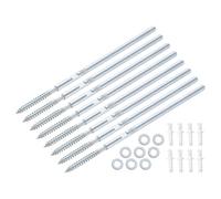 QUARKZMAN 8uds Soportes Flotantes Soportes Metales Soportes Ocultos Soportes 8 x 200mm (0,3 x 7,9 Pulgadas) Soportes Invisibles Soportes con Tornillos para Estantes Flotantes Madera