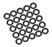 QUARKZMAN 9mm x 5mm x 2mm Nitrilo Goma Juntas Tóricas x 50uds Redondo Junta Arandela para Grifo Plomería Reparación Sellado Conexión [Negro]