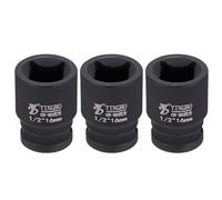 QUARKZMAN A 4 Punte Attacco 1/2" 16mm A Impatto Metrica Quadrata Lunghezza 40mm Acciaio 40CR Fosfatato Standard Utensile Per Mozzo Per Auto Riparazioni Meccaniche Uso Domestico