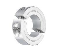 QUARKZMAN Abrazadera De Eje Divisible Para Eje De 7/8", Abrazadera De Dos pcs 1-5/8" De Diámetro Exterior, 1/2" De Grosor, Abrazadera Divisible De Aleación De Aluminio Con Tornillo