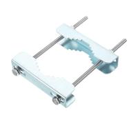 QUARKZMAN Abrazadera de Mástil de Antena, Bloque en Forma de V con Pernos, Hardware de Montaje de Antena para Exteriores