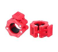 QUARKZMAN Abrazaderas de Barra, Cierres Rápidos de Barra Olímpica de 28mm para Levantamiento de Pesas y Entrenamiento Fitness, 2 Juegos