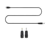 QUARKZMAN Adaptador USB C A DC PD Con 2 Puntas De Conector Cable De Activación PD De 1m/3.3ft 12V Tipo C A DC Cable De Carga Convertidor Para Routers Laptops Altavoces.