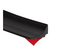 QUARKZMAN Agua Barrera para Fregadero, 39 Pulgadas Agua Tapón Ducha Barrera Agua Bloqueador Adecuado para La brecha Entre la Cocina Encimera Fregadero y Estufa, Negro