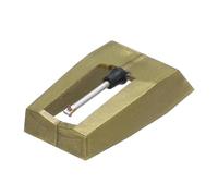 QUARKZMAN Aguja Para Tocadiscos, Estilo Diamante 18mm Para Reproducción De Discos De Vinilo LP, Oro