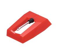 QUARKZMAN Aguja Para Tocadiscos, Estilo Diamante De 18mm Para Reproducción De Vinilo LP En Tocadiscos Y Fonógrafos, Rojo