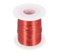 QUARKZMAN Alambre Esmaltado 29 AWG, Alambre De Cobre Esmaltado Calibre 29 8 Oz Para Bobinas Magnéticas En Transformadores, Grado F 311 Fahrenheit (155 Celsius), Rojo, Blanco