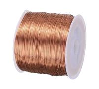 QUARKZMAN Alambre Magnético de 0.4mm 170m/558Ft Alambre de Cobre Esmaltado Alambre de Bobinado Magnético de Esmalte 200G 155C para Transformadores Inductores