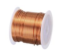 QUARKZMAN Alambre Magnético de 1.2mm 9.6m/31Ft Alambre de Cobre Esmaltado Alambre de Bobinado Magnético Esmaltado 100G 155C para Transformadores e Inductores