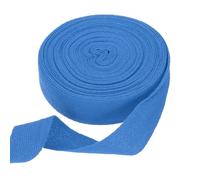 QUARKZMAN Algodón Cinta Azul Marino, 25mm x 10m Cinta Bies de Espiga Cuerda al sesgo Sarga Correa Tela Fina para Coser Costura Accesorio para Manualidades DIY Envoltura Regalo Ropa