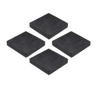 QUARKZMAN Almohadillas de Goma Antivibración Lavadoras 100x20mm Grosor 4Pcs