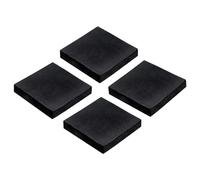 QUARKZMAN Almohadillas de Goma Antivibración Lavadoras 50x10mm Grosor 4Pcs