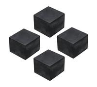 QUARKZMAN Almohadillas de Goma Antivibración Lavadoras 50x40mm Grosor 4Pcs