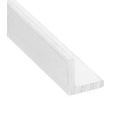 QUARKZMAN Ángulo Aluminio 0.39"x0.39"x12" Largo 0.08" Grosor Pared Barras Aluminio 6063 Temple T5 Stock Molino Para Construcción Edificios Muebles Estantes Soportes Bricolaje Industrial 1pcs
