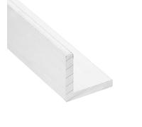QUARKZMAN Ángulo Aluminio 0.79"x0.79"x14" Largo 0.12" Grosor Pared Barras Aluminio 6063 Temple T5 Stock Molino Para Construcción Edificios Muebles Estantes Soportes Bricolaje Industrial 1pcs