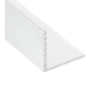 QUARKZMAN Ángulo Aluminio 1.18"x1.18"x13" Largo 0.08" Grosor Pared Barras Aluminio 6063 Temple T5 Stock Molino Para Construcción Edificios Muebles Estantes Soportes DIY Industrial 1pcs