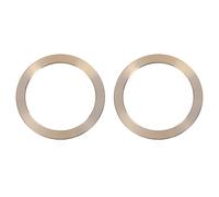 QUARKZMAN Anillo De Metal Universal Pegatina Cargador Magnético Inalámbrico Pegatinas De Anillo Magnético 56x1 Mm (ODxT) para Funda De Teléfono para Todos Los Celulares 2 Pack Tonoro