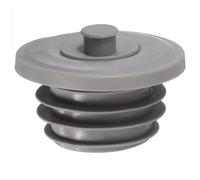QUARKZMAN Anillo de Sellado de Tubería de Desagüe con Tapón Anillo de Silicona para Tapón de Sellado de Desagüe de Piso Antiolor de Alcantarillado para PVC Tuberías 45-50mm Gris