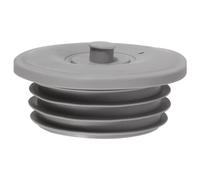 QUARKZMAN Anillo de Sellado para Tubería de Desagüe con Tapón Anillo de Silicona para Sellado de Lavadora Tapón de Desagüe Antiodoros para Tuberías de Desagüe PVC 70-75mm Gris