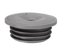 QUARKZMAN Anillo de Sellado para Tubería de Desagüe Tapón de Sellado de Silicona para Lavadora Tapón de Desagüe de Piso Antiodoros para Tuberías de Desagüe de PVC de 70-75mm Gris