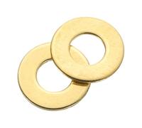 QUARKZMAN Arandela Plana, 360 Pcs Arandelas de Latón M3, 6mm OD, 0.5mm de Espesor Kit de Surtido de Sellos de Anillo, Junta de Sellado Metálica para Tornillos, Pernos y Tuercas