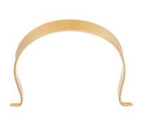 QUARKZMAN Asa de Tetera de Metal con Hebilla Externa Asa en Forma de U para Tetera de Cerámica de 4.5-5 Pulgadas, Accesorios de Repuesto para Tetera, Color Oro