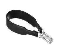 QUARKZMAN Asas De Bolso De Cuero Pu De Repuesto Correa Corta Para Bolso De Mano Con Cierre Para Bolso De Hombro Cartera Maletín, 41X3.6Cm, Hebilla Negra Plateada