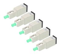 QUARKZMAN Atenuador De Fibra SC 7dB, Atenuador Óptico Fijo Monomodo SC/APC Macho A Hembra Para Transmisión Óptica Paquete De 5