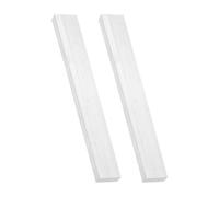 QUARKZMAN Barra Plana Cuadrada Aluminio, 2 Piezas 3/8" Grosor X 1-3/16" Ancho X 8" Largo, Placa Plana Aluminio 6061, 10 X 30 X 203mm T6511 Sólido Stock Nuevo Fábrica Para Uso Industrial