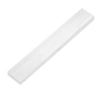 QUARKZMAN Barra Plana de Aluminio Cuadrada, Grosor de 20mm Ancho de 40mm Longitud de 305mm Placa Plana Cuadrada de Aluminio 6063, 20x40x305mm Aterial Sólido de Aluminio, Stock de Molino