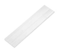 QUARKZMAN Barra Plana de Aluminio Cuadrada, Grosor de 8mm Ancho de 55mm Longitud de 305mm Placa Plana Cuadrada de Aluminio 6063, 8x55x305mm Aterial Sólido de Aluminio, Stock de Molino