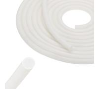 QUARKZMAN Barra Soporte 15 Pies, Espesor 0.31"s Espuma Goma Silicona Para Ahorrar Calafateo, Sello Tira Meteorológica Para Sellado Huecos En Concreto, Juntas Expansión, Relleno, Blanco