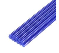 QUARKZMAN Barras de pegamento caliente mini para pistola de pegamento 7mm x 200mm Azul Oscuro 12uds