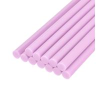 QUARKZMAN Barras de Pegamento Termofusible Mini para Pistola de Pegamento 0,27 Pulgadas x 8 Pulgadas Rosa Claro 12 Piezas