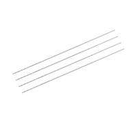 QUARKZMAN Barrenas de Taladro de 2 mm, Acero de Alta Velocidad, Barrena Extra Larga de Vástago Recto de 300 mm de Longitud para Madera, Plástico, Aluminio, 4 Piezas