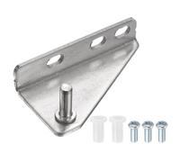 QUARKZMAN Bisagras De Nevera De Acero Inoxidable De Repuesto 0.28" Diámetro | Columna Interior De Puerta De Congelador Bisagra Eje Derecho, 1.38" Espaciado, Para Refrigerador, Incluye Tornillos