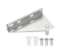 QUARKZMAN Bisagras De Puerta Para Congelador De Acero Inoxidable De Reemplazo, Bisagra De Columna Externa, Distancia Del Eje Izquierdo 1.46" Para Refrigerador Con Tornillos Y Buje