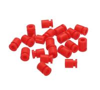 QUARKZMAN Bolas de Goma Antivibración para Controlador de Vuelo RC F4 F7 y Gimbal Bolas de Amortiguación de Goma M3X8mm Accesorios DIY para Modelos de Drones RC (Rojo) 36 Paquete