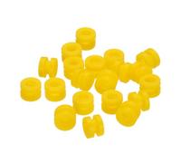 QUARKZMAN Bolas de Goma Antivibración para Controlador de Vuelo RC F4 F7 y Gimbal Bolas de Amortiguación de Vibraciones M3X4.6mm Accesorio para Drones DIY RC (Amarillo) 36 Paquete
