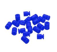 QUARKZMAN Bolas de Goma Antivibración Rc Bolas Amortiguadoras de Goma RccControlador de Vuelo Rc F4 F7 Gimbal M3X8 mm Bolas de Absorción de Impactos,Azul Oscuro, Paquete de 20